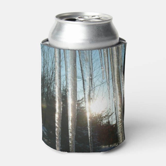 Porta-lata Sunrise Através De Ícicletas Winter Nature Fotogra (Can Front)