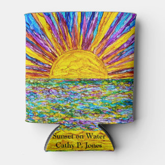 Porta-lata Sunset on The Water Cooler