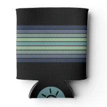 Surfboard Azul e Verde Retroativa com Faixa