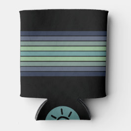 Porta-lata Surfboard Azul e Verde Retroativa com Faixa