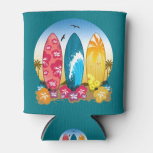 Porta-lata Surfboard Beach