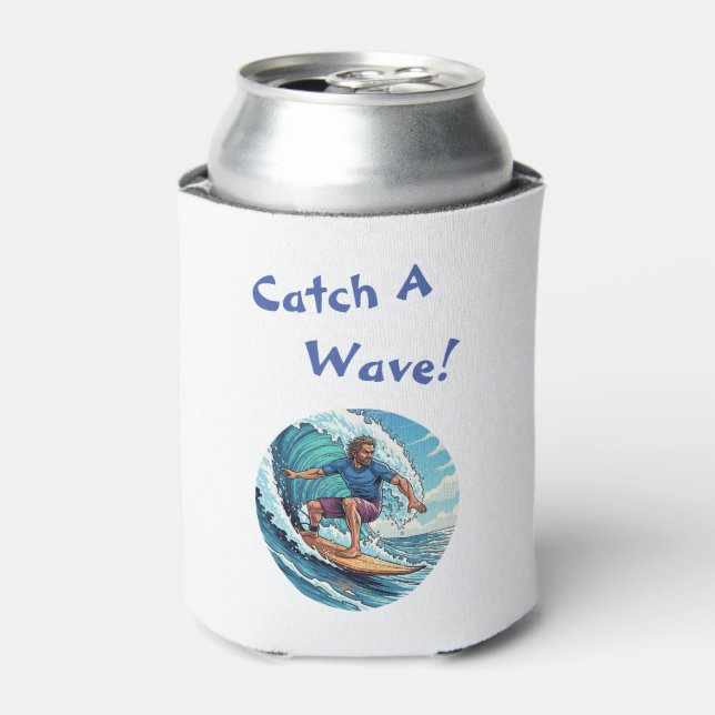 Porta-lata Surfer Catch-A-Wave (Can Front)