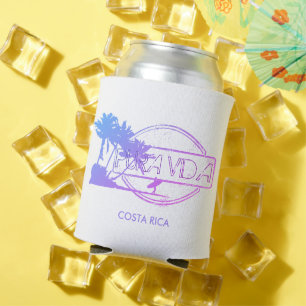 Porta-lata Surfer Pura Vida na Costa Rica