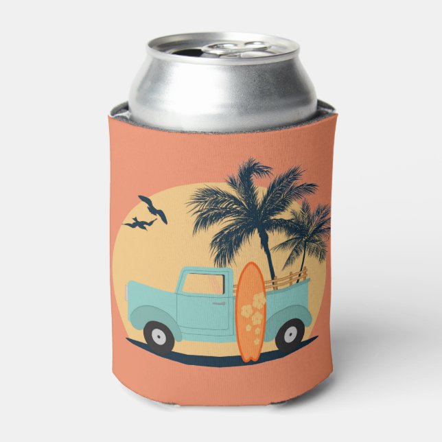 Porta-lata Surfing Retro Can Cooler (Can Front)