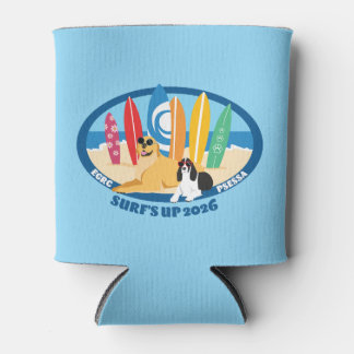 Porta-lata Surfs Up 2026 Pode Coozie