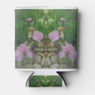 Porta-lata Surreal Fantasy Iris Floral Path