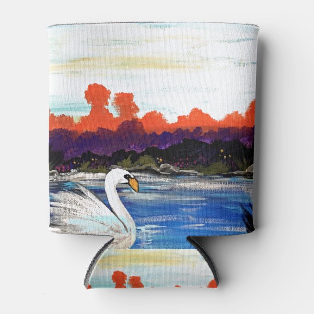 Porta-lata Swan Life (Frente)