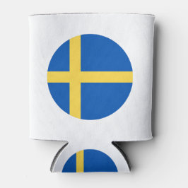 Porta-lata Sweden Flag