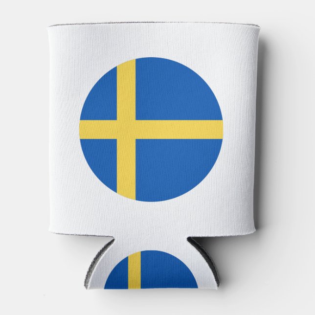 Porta-lata Sweden Flag (Frente)