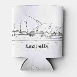 Porta-lata Sydney Austrália - Férias de Arte Desenhando Féria