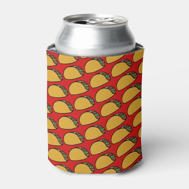 Porta-lata Taco Amantes Taco Terça-feira (Can Front)