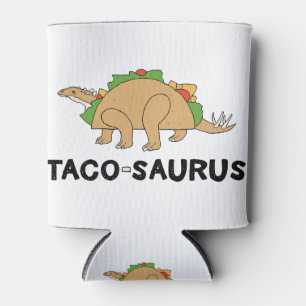 Porta-lata Taco Dinossauro Tacossauro Tacossauro Rex Desenhad