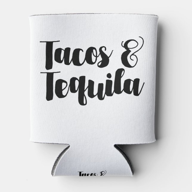 Porta-lata Tacos e Tequila (Frente)