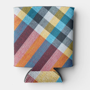 Porta-lata Tailandês Lixeira: Textura De Tecido De Fechamento