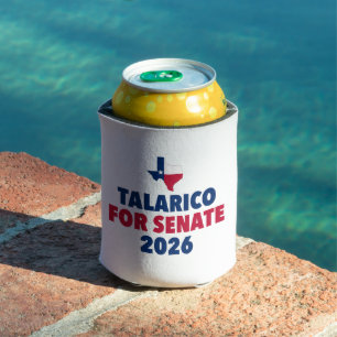 Porta-lata Talarico para Senado Eleição Texas 2026