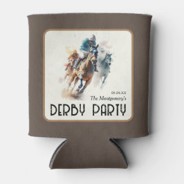 Porta-lata Talk Derby to Me Racehorse Brown