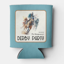 Porta-lata Talk Derby to Me Racehorse Turquoise