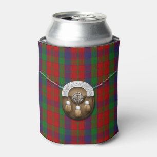 Porta-lata Tartan e Sporran de Robertson do clã