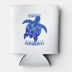 Porta-lata Tartaruga Tribal de Vacinação Puako Hawaii