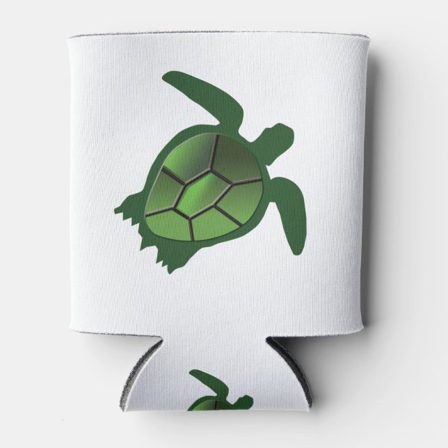 Porta-lata Tartaruga Verde (Frente)