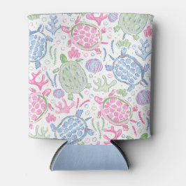 Porta-lata Tartarugas do Mar de Água Oceano