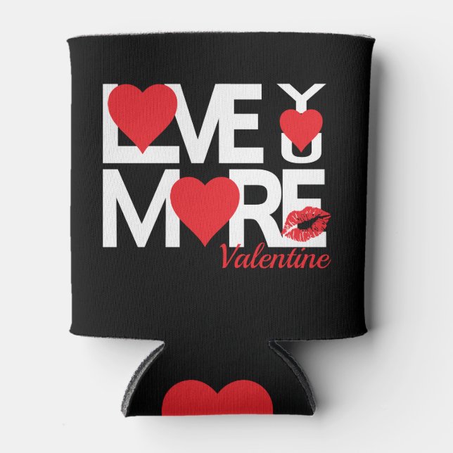 Porta-lata Te Amo Mais (Frente)