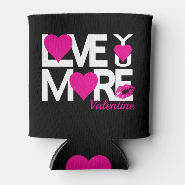 Porta-lata Te Amo Mais (Frente)