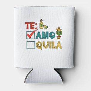 Porta-lata Te Amo Tequila Cinco De Mayo Funny
