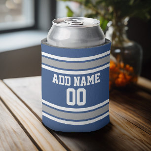 Porta-lata Team Jersey com nome e número personalizados