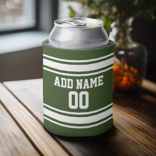 Porta-lata Team Jersey com nome e número personalizados