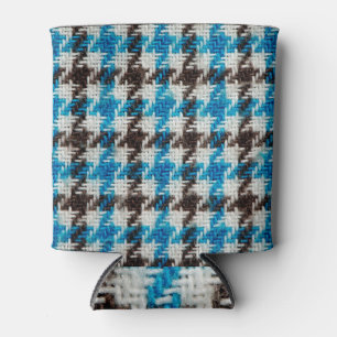 Porta-lata Tecido de flanela, fundo textural.