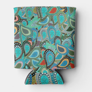 Porta-lata Tecido ultrafashionável: Motif sem costura abstrat