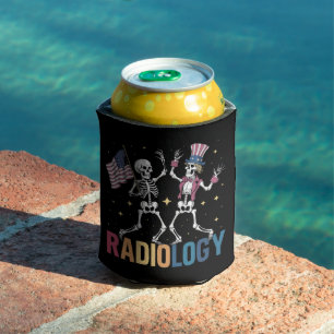 Porta-lata Técnico de Radiologia de Esqueleto Dançante Patrió
