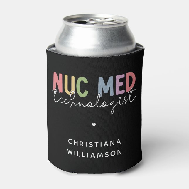 Porta-lata Tecnologia de Medicina Nuclear Nuc Med Personaliza (Can Front)