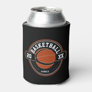Porta-lata Tema Personalizado de Basquete Divertido