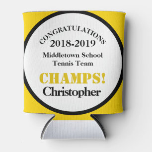 Porta-lata Tênis Team Player Yellow Can Cooler