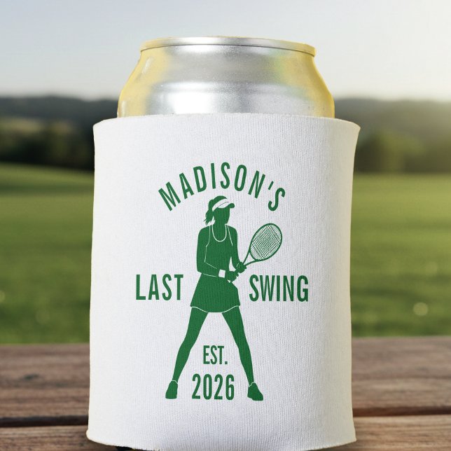 Porta-lata Tennis Last Swing Before the Ring Bachelorette (Criador carregado)