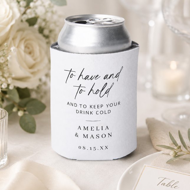 Porta-lata Ter e Segurar e Manter Sua Bebida Fria  (To Have and to Hold and to Keep Your Drink Cold Can Cooler)