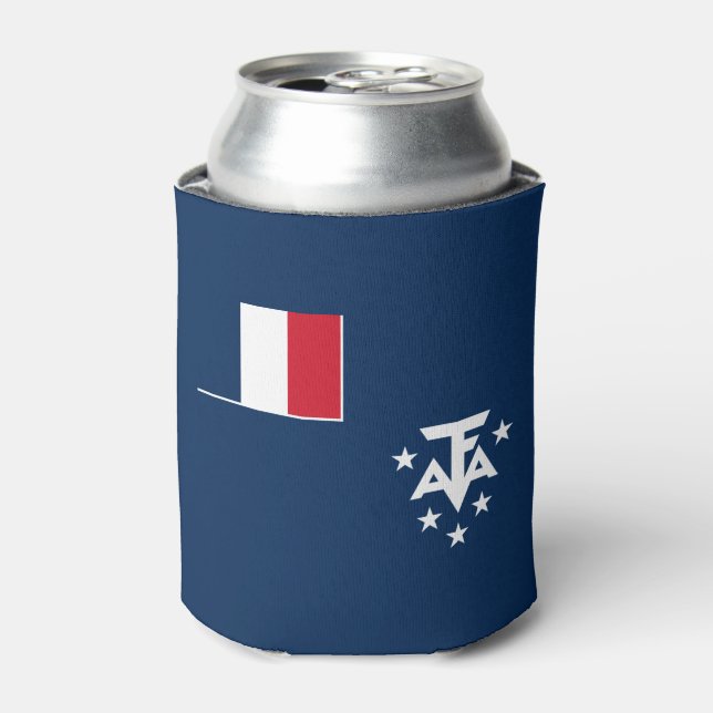 Porta-lata Terras Austrais e Antárticas Francesas (Can Front)