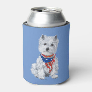 Porta-lata Terrier Branco de West Highland
