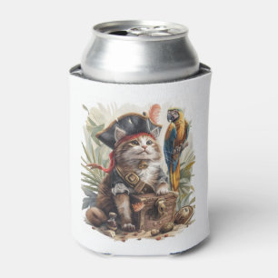 Porta-lata Tesouro de Gato Pirata
