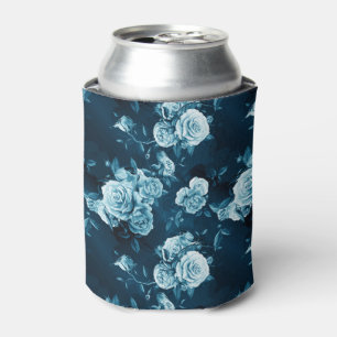 Porta-lata Teste padrão clássico do rosa do azul