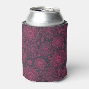 Porta-lata Teste padrão floral 14