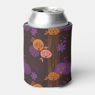 Porta-lata Teste padrão floral 2