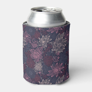 Porta-lata Teste padrão floral 4 2
