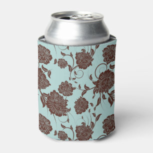 Porta-lata Teste padrão floral 9