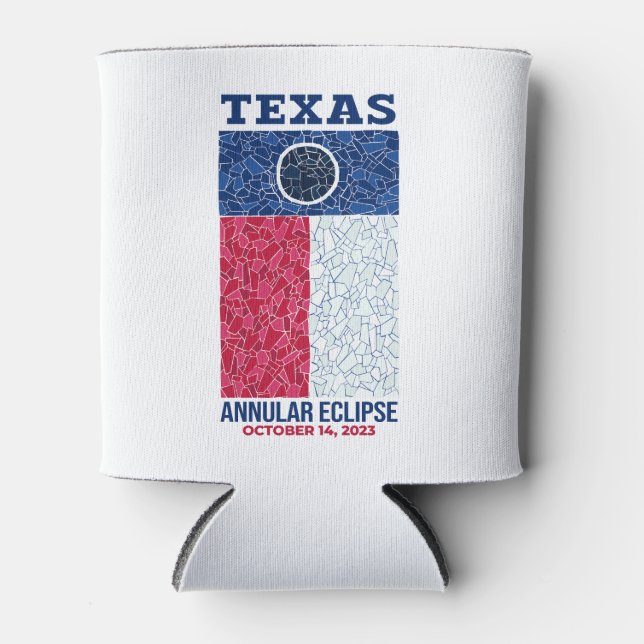 Porta-lata Texas Annular Eclipse Can Cooler (Frente)