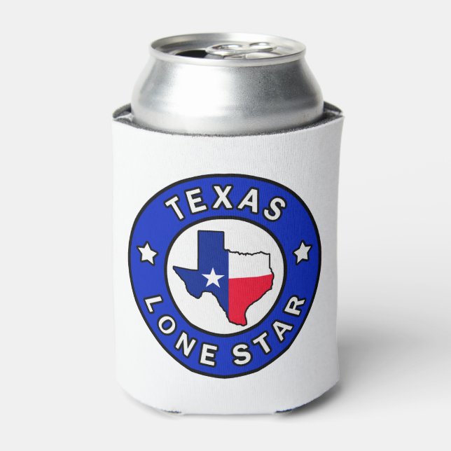 Porta-lata Texas Lone Star (Can Front)