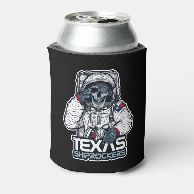 Porta-lata Texas ShipRockers Can Koozie (Can Back)