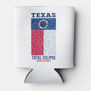 Porta-lata Texas Total Eclipse Foam Can Cooler